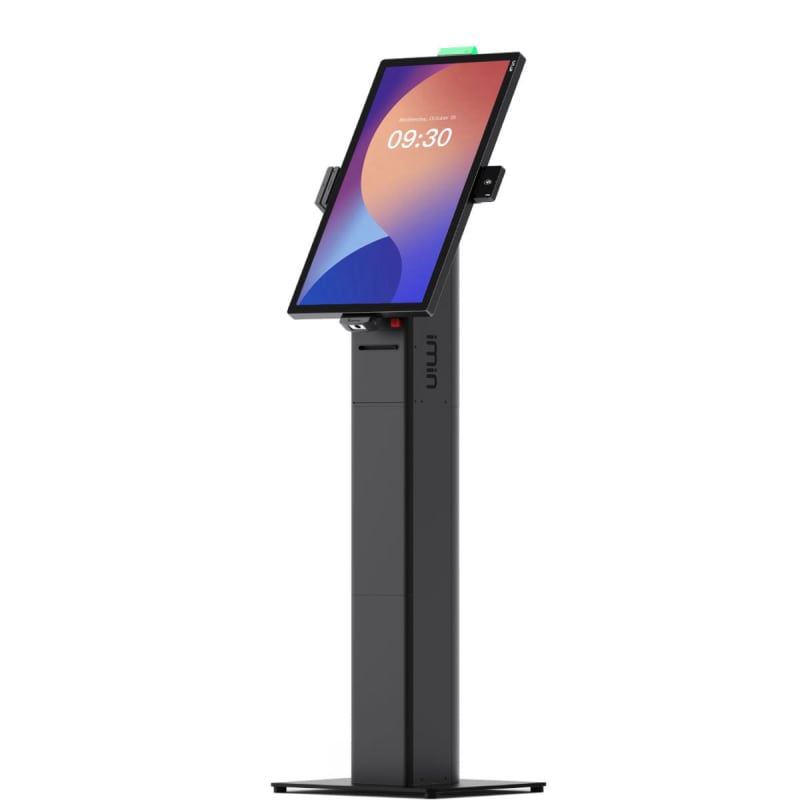 Crane 1 kiosk golvstativ med skrivardörr för 16"/22"/27"/32"-1