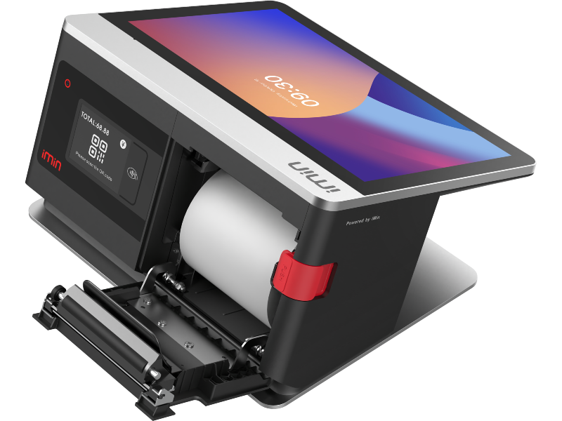 Falcon 1, 10,1" pekskärm, Android 11, 4GB/32GB, NFC, 2,4" integrerad CFD, 80 mm PRT, 4G/Wifi/BT, LAN, GPS-4