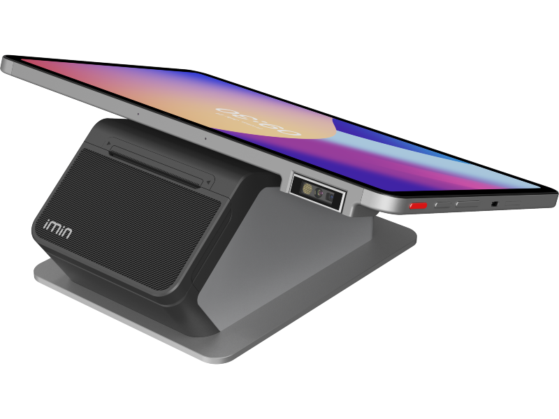 Falcon 2/Falcon 2 Max 58 mm skrivardockningsstation, Pogo-stift, USB-A, LAN, RJ12-2