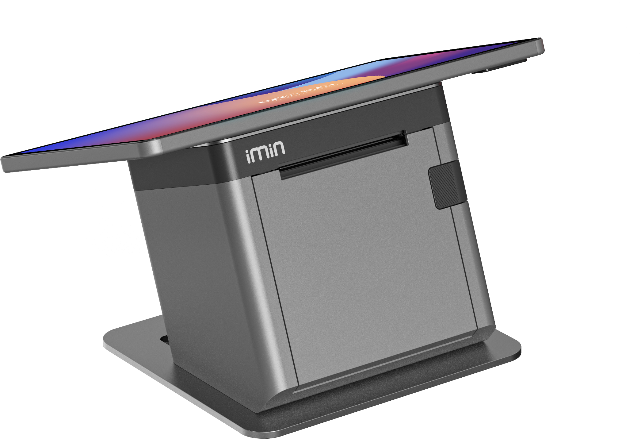 Falcon 2/Falcon 2 Max 80 mm skrivardockningsstation, Pogo-stift, USB-A, LAN, RJ12-1