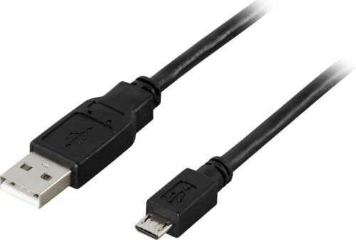POS+ Kabel USB-A till Micro USB, 50 cm-1