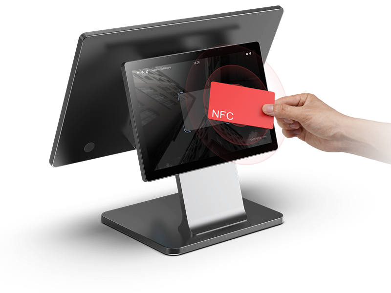 Swan 1 Pro kunddisplay med pekskärm, 10,1", integrerad NFC-2