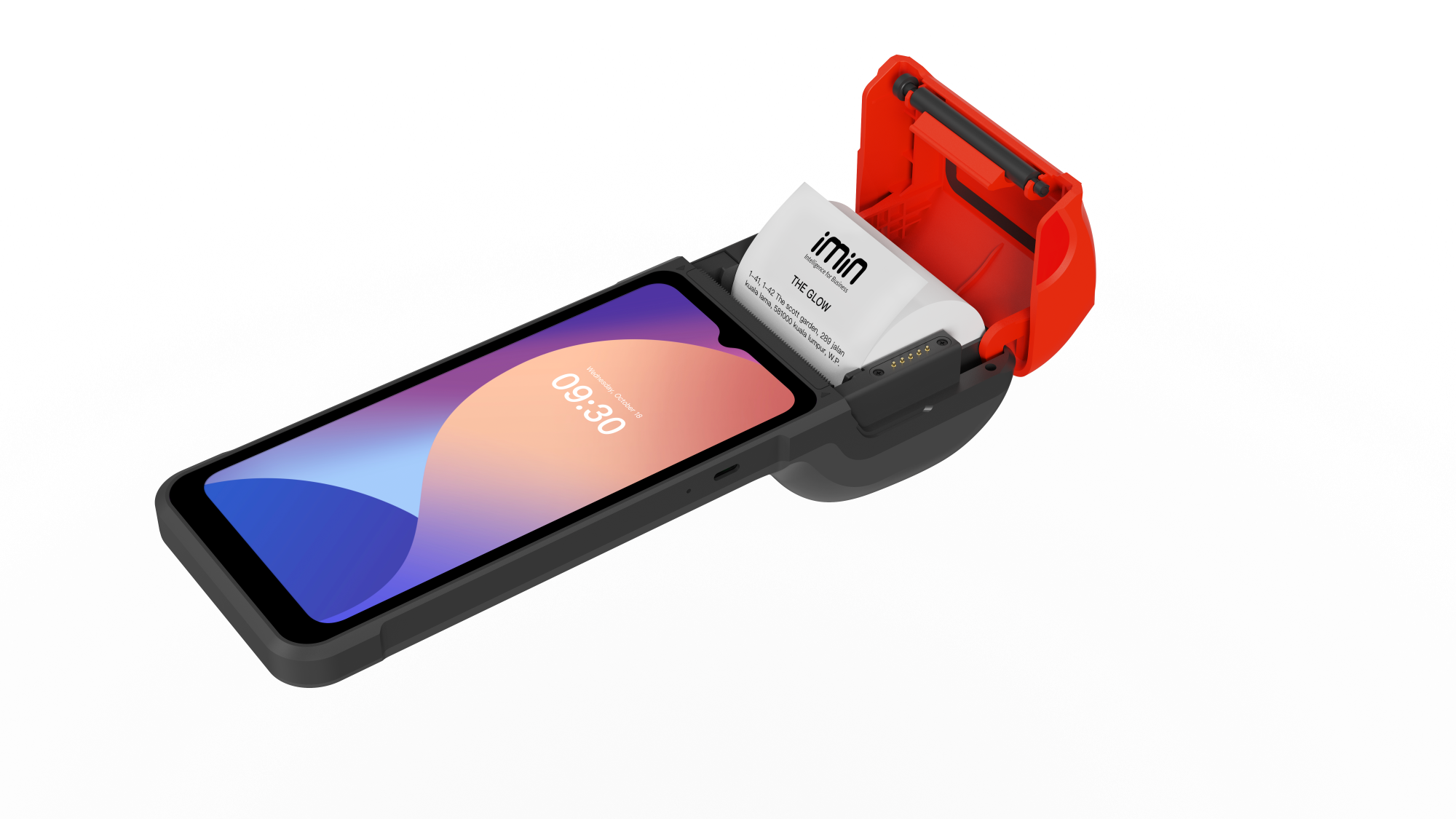 Swift 2 Pro, 6,5" pekskärm, Android 13, 4 GB/32 GB, 4G/Wifi/BT/GPS/NFC, 58 mm utskrift-5