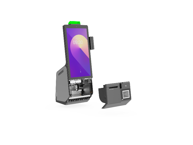 Heron 1 Mini, 15,6" PCAP, Android 15, 4 GB/64 GB, Wifi, BT, NFC, 80 mm skrivare, 2D, PSU EU-3