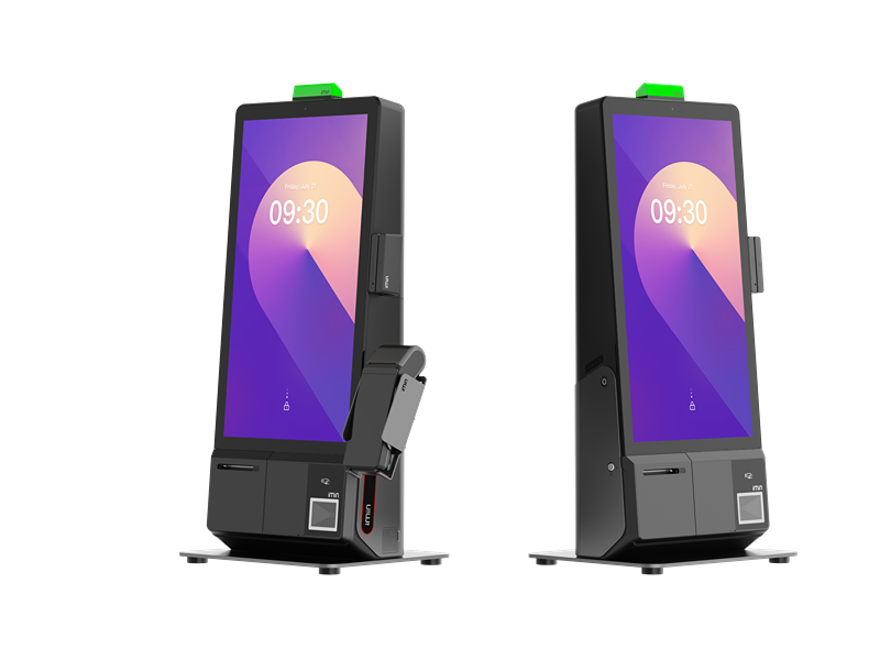 Heron 1, 23,8" PCAP, Android 15, 8 GB/128 GB, Wifi, BT, NFC, 80 mm skrivare, 2D, PSU EU-2