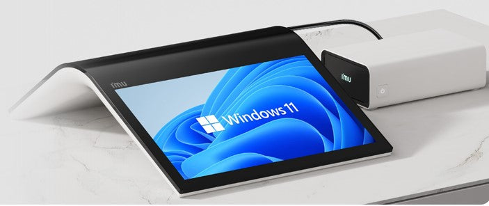 ARC Pos 12,2" Pcap pekskärm  för Windows, integrerad 8" CFD. Extern CUBE  CPU krävs-1