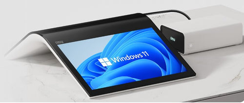 ARC Pos 12,2" Pcap pekskärm  för Windows, integrerad 8" CFD. Extern CUBE  CPU krävs-1