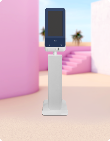 Rainbow Kiosk 15,6" PCAP Touch, Win IoT 11, J6412, 8 GB RAM/32 GB eMMC, Wifi, 80 mm skrivare, 2D-skanner-9