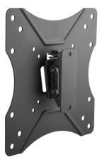 VESA väggmontering, VESA 75/100/200, +3° till -12° lutning, max 25 kg, svart-3
