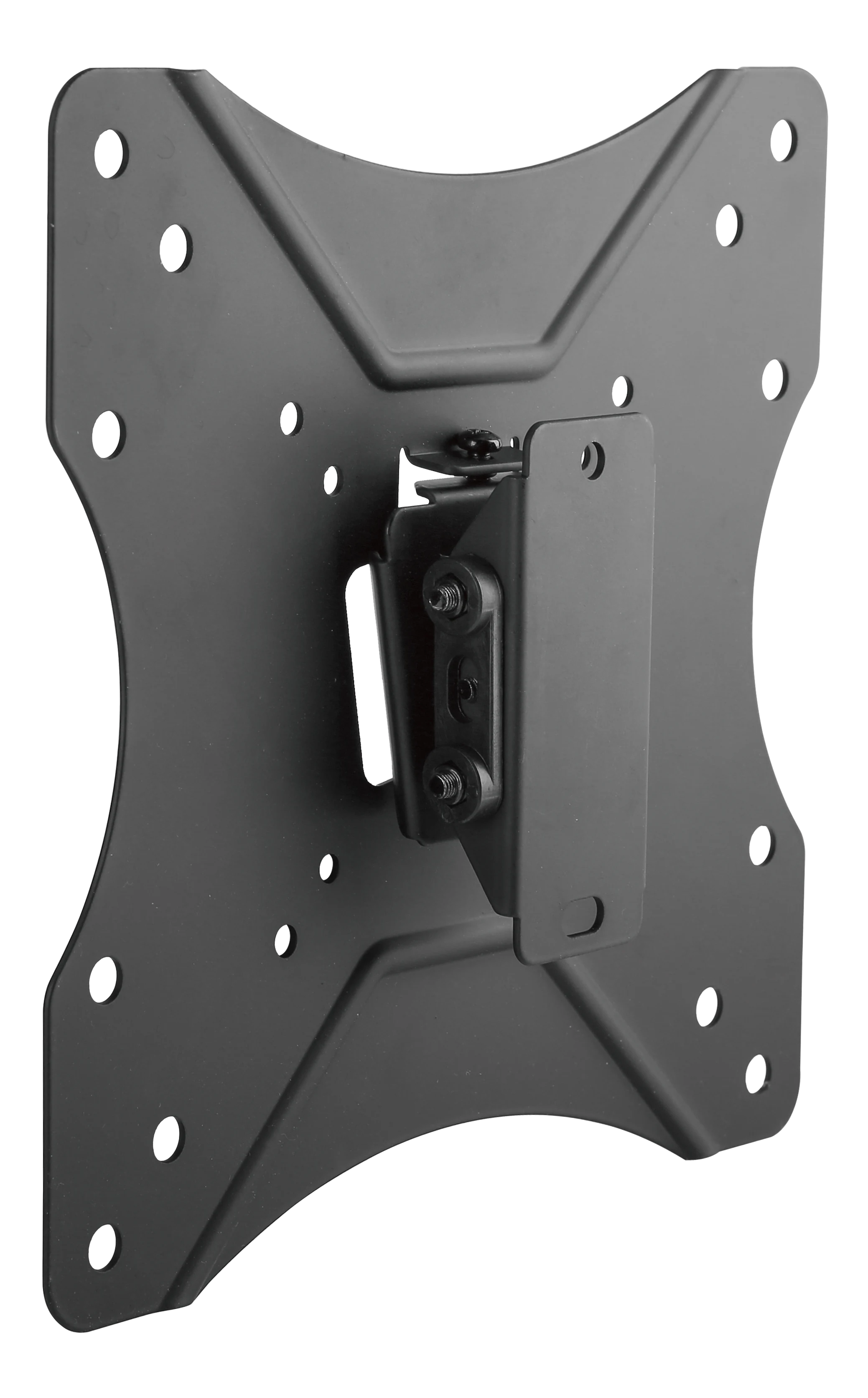VESA väggmontering, VESA 75/100/200, +3° till -12° lutning, max 25 kg, svart-3