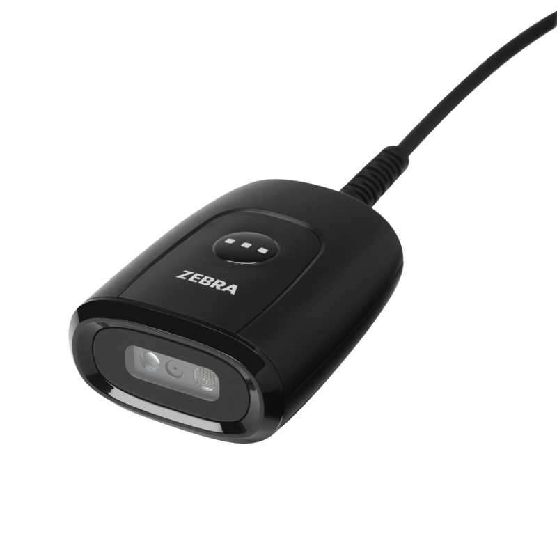 Zebra DS55, 2D, SR, Area Imager, Dual-IF, USB-kabel, inkl. stativ, IP54-1