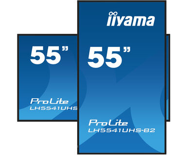 iiyama ProLite LH5541UHS-B2, 139 cm (55''), 4K, USB, kit, svart-4