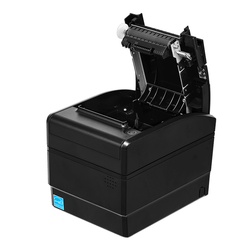 Bixolon SRP-S320, Linerless kvittoskrivare, direkttermisk, svart, USB, Ethernet, skärare, svart-3