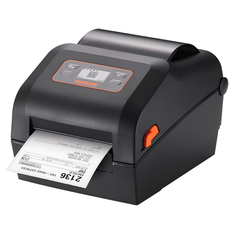Bixolon XD5-40 Etikettskrivare, direkt termisk, bredd 118 mm, svart, USB, seriell, Ethernet, emulering EPL, ZPLII, SLCS, inkl. PSU EU-2
