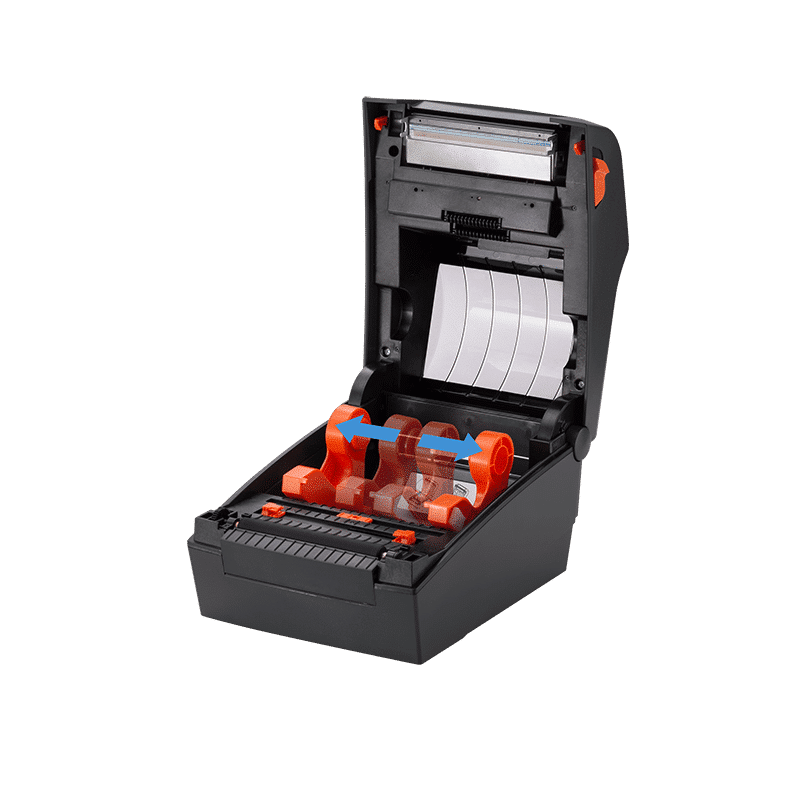 Bixolon XD5-40 Etikettskrivare, direkt termisk, bredd 118 mm, svart, USB, seriell, Ethernet, emulering EPL, ZPLII, SLCS, inkl. PSU EU-3