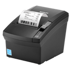 Bixolon SRP-330III Kvittoskrivare, direkttermisk, svart, USB, seriell, bredd 58/80 mm, utskrift 72 mm, inkl. nätadapter EU-2