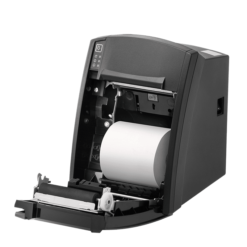 Bixolon SRP-330III Kvittoskrivare, direkttermisk, svart, USB, seriell, bredd 58/80 mm, utskrift 72 mm, inkl. nätadapter EU-3