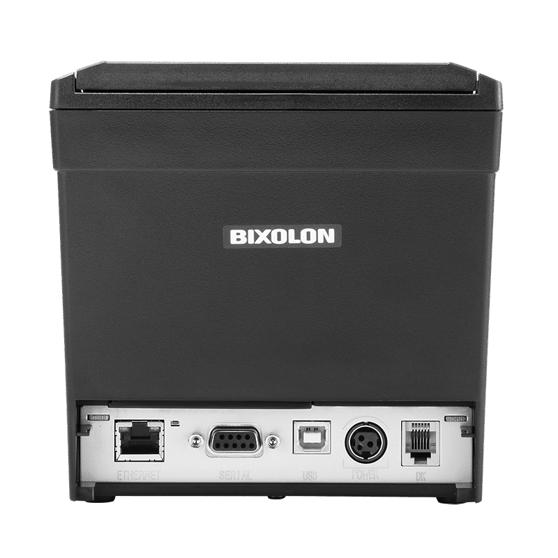 Bixolon SRP-330III Kvittoskrivare, direkttermisk, svart, USB, seriell, bredd 58/80 mm, utskrift 72 mm, inkl. nätadapter EU-4