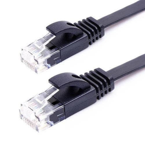 Patchkabel platt, CAT6, 1,5 meter, röd, oskärmad-1