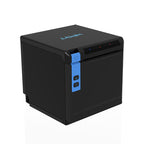 HPRT TP808 kvittoskrivare, direkttermisk, svart, USB, seriell, Ethernet, BT, Wifi, bredd 58/80 mm, inkl. nätadapter EU-1