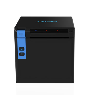 HPRT TP808 kvittoskrivare, direkttermisk, svart, USB, seriell, Ethernet, BT, Wifi, bredd 58/80 mm, inkl. nätadapter EU-2