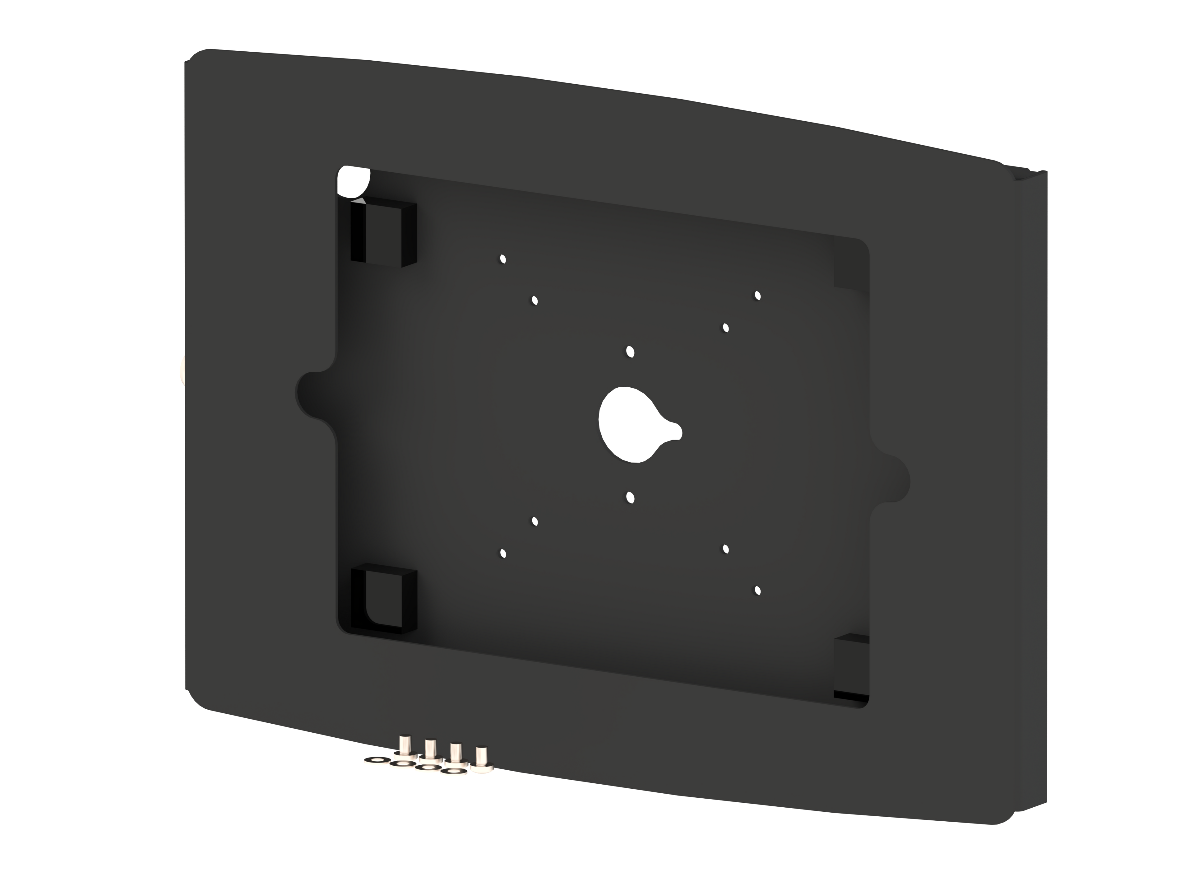 PosPole Tablet-fäste VESA 75/100 för iPad Pro 12,9", låsbart, 2 nycklar-1
