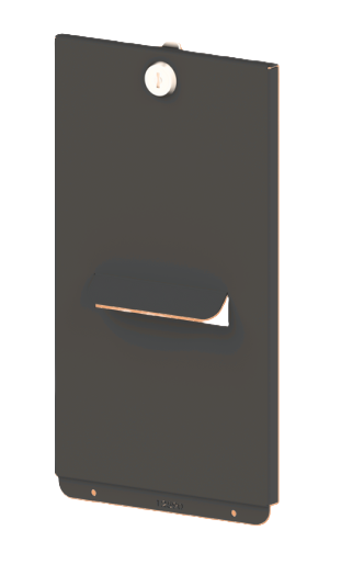 PosPole Kiosk skrivardörr för Star MCP31 / HPRT TP808, INGEN skanner-1