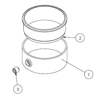 PosPole basstång support ring för ∅45mm-2
