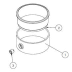 PosPole basstång support ring för ∅45mm-2