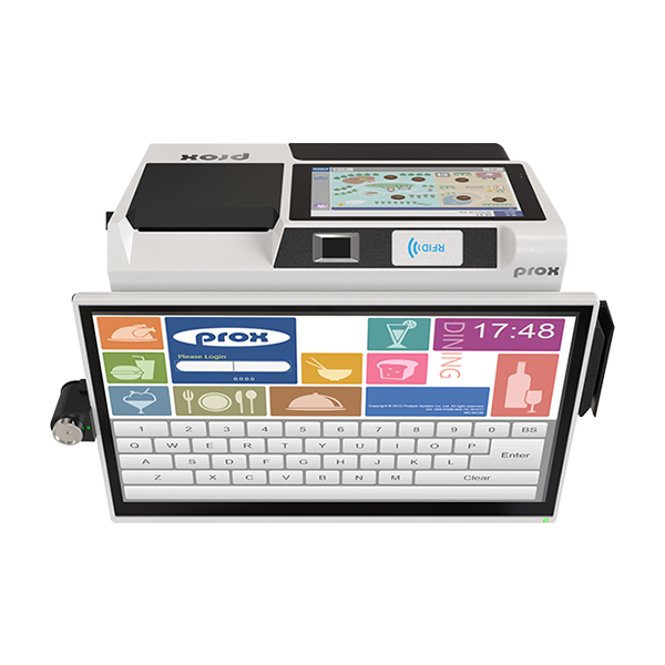 Protech A903 Allt-i-ett 15,6" PCAP, Cel J6412, 8 GB/256 GB RAM, CFD 7", 80mm PRT, Windows IoT-4