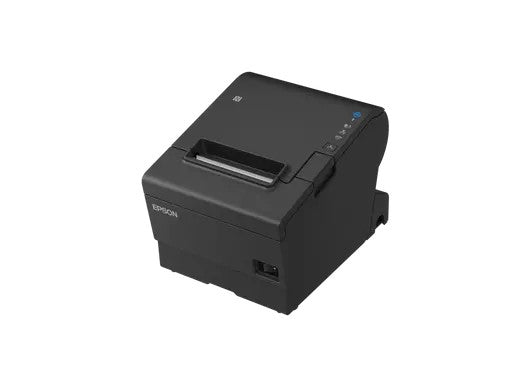 Epson TM-T88VII Kvittoskrivare direkt termisk, svart, USB, seriell, Ethernet, bredd 58/80 mm, inkl. PSU EU, ESC/POS, ePOS-3