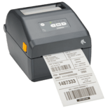 Zebra ZD421D Etikettskrivare, direkttermisk, grå, USB, BT, NFC, bredd 104 mm, inkl. PSU EU-3
