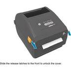 Zebra ZD421D Etikettskrivare, direkt termisk, grå, USB, Ethernet, BT, NFC, bredd 104 mm, inkl. PSU EU-3