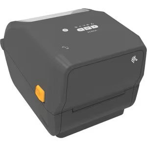 Zebra ZD421T Etikettskrivare, termotransfer, grå, USB, Ethernet, BT, NFC, bredd 104 mm, inkl. PSU EU-2