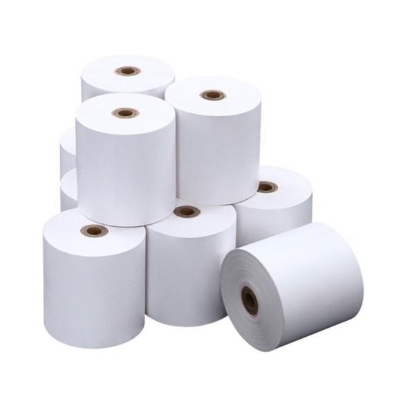 Kvittorullar, termopapper bredd 80 mm, RD ∅65 mm, kärna 12 mm, längd 50 m-1