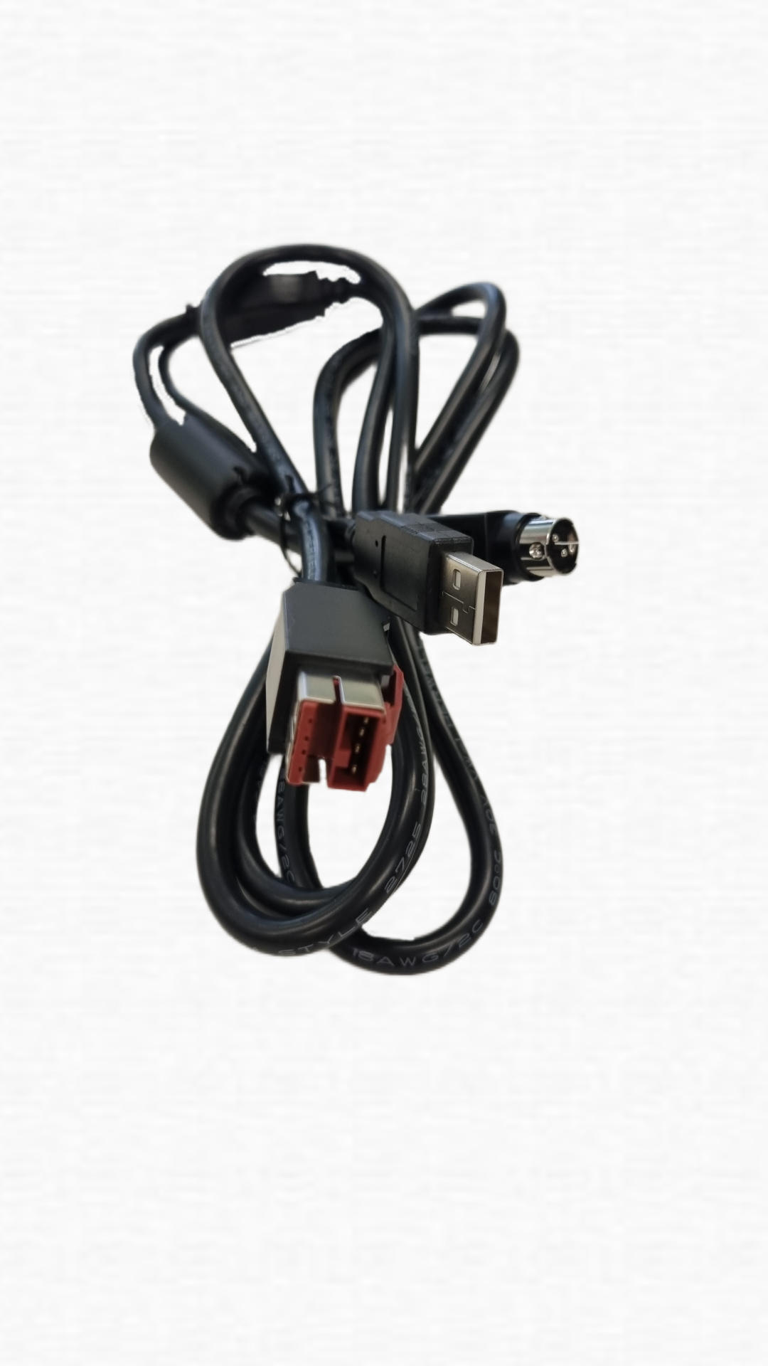 Powered USB-A-kabel, 24 V-1