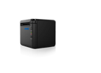 SNBC S80 Cube Kvittoskrivare, direkttermisk, svart, USB, seriell, Ethernet, bredd 58/80 mm, utskrift 80 mm, PSU EU-1
