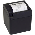 SNBC S80 Cube Kvittoskrivare, direkttermisk, svart, USB, seriell, Ethernet, bredd 58/80 mm, utskrift 80 mm, PSU EU-3