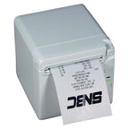 SNBC S80 Cube Kvittoskrivare, direkttermisk, vit, USB, seriell, Ethernet, bredd 58/80 mm, utskrift 80 mm, PSU EU-2