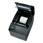 SNBC U80II kvittoskrivare, direkttermisk, svart, USB, seriell, Ethernet, bredd 58–80 mm, utskrift 72 mm, inkl. PSU-2