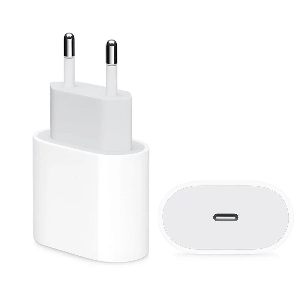Apple iPad strömadapter 20 W, USB-C-laddare, vit-1