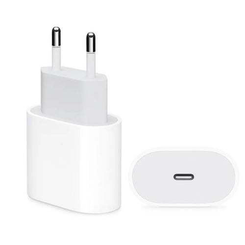 Apple iPad strömadapter 20 W, USB-C-laddare, vit-1