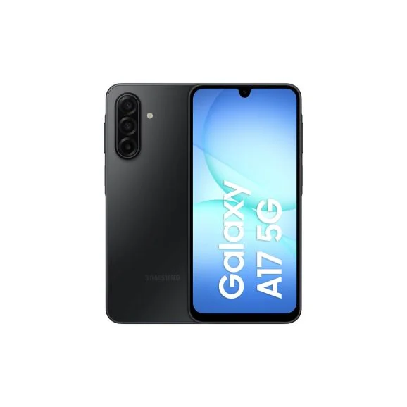 Samsung Galaxy A17 Smartphone, 6,7" PCAP, 4 GB RAM/128 GB eMMC, Wifi, 5G, svart-1