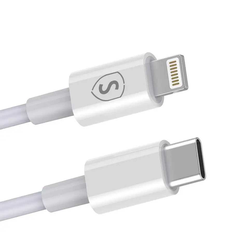 Kabel USB-C till Apple Lightning, 2 meter, vit-1