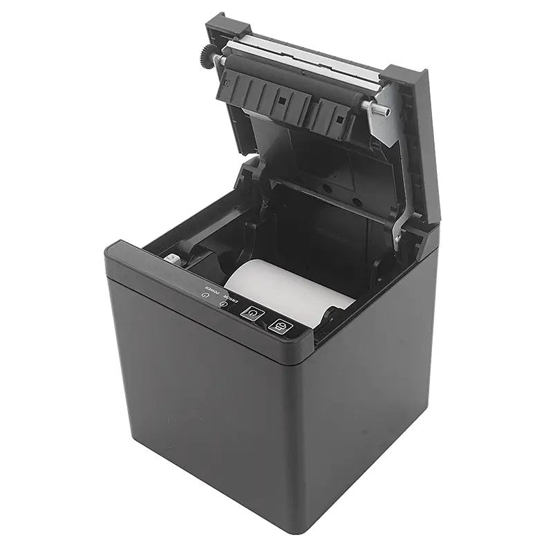 Xprinter Q890K Kvittoskrivare, direkttermisk, svart, USB, seriell, Ethernet, BT, bredd 58/80 mm, inkl. PSU EU-3