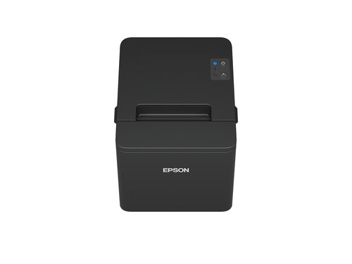 Epson TM-T20IV Kvittoskrivare direkt termisk, svart, USB, seriell, bredd 58/80 mm, inkl. nätadapter EU-4