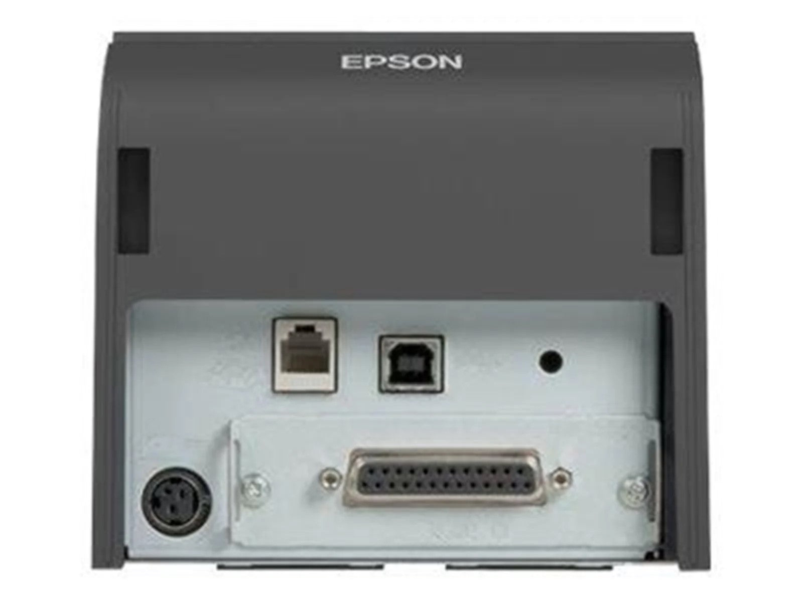 Epson TM-T70II Kvittoskrivare direkt termisk, svart, USB, seriell, Ethernet, bredd 80 mm, inkl. nätadapter EU-3