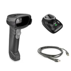Zebra DS2278, Bluetooth-handhållen skanner, 2D, BT, dockningssats, inkl. USB-kabel, IP52, svart-2