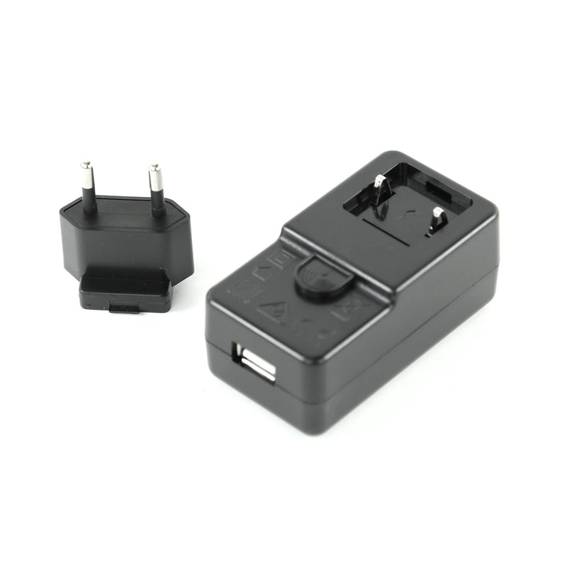 Zebra strömadapter USB-A, ingång 100–240 V, 0,2 A, utgång 5,2 V, 1,2 A, inkl. kontakt EU/UK/US/AU-1