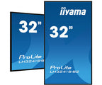 Iiyama Prolite LH3241S-B2,  80 cm (31,5") Full HD, kit RS232, svart-4